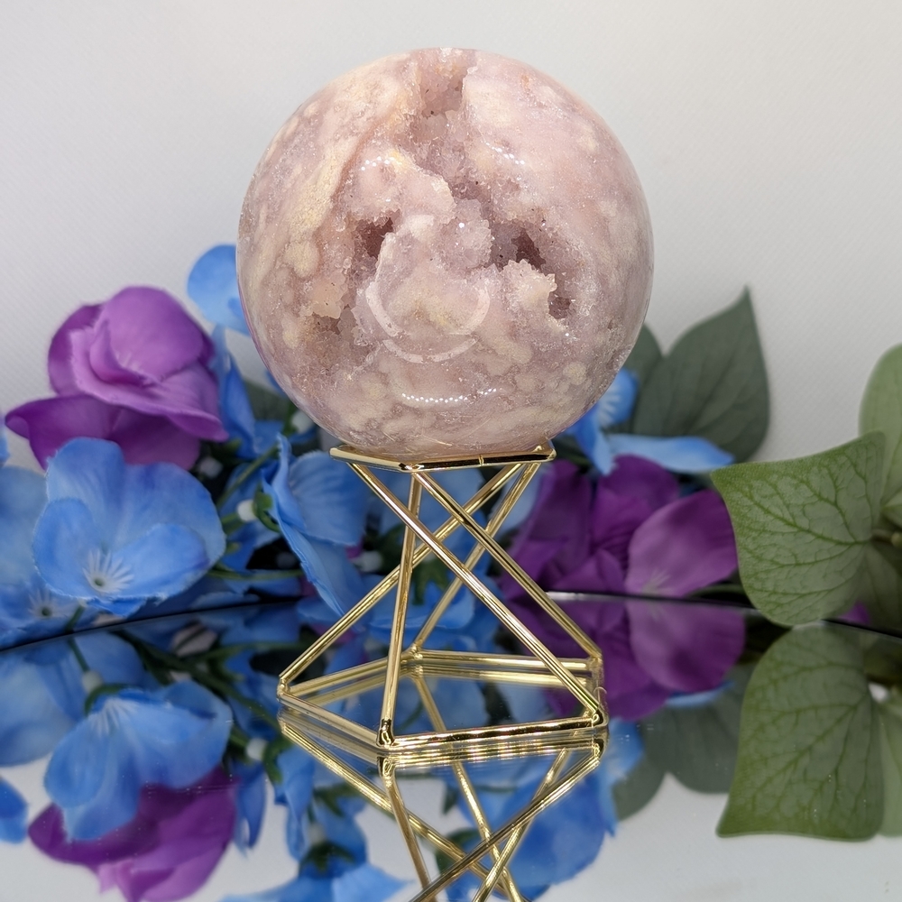 Pink Amethyst Sphere- 65mm